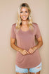 Gemma - Scoop Neck Tee